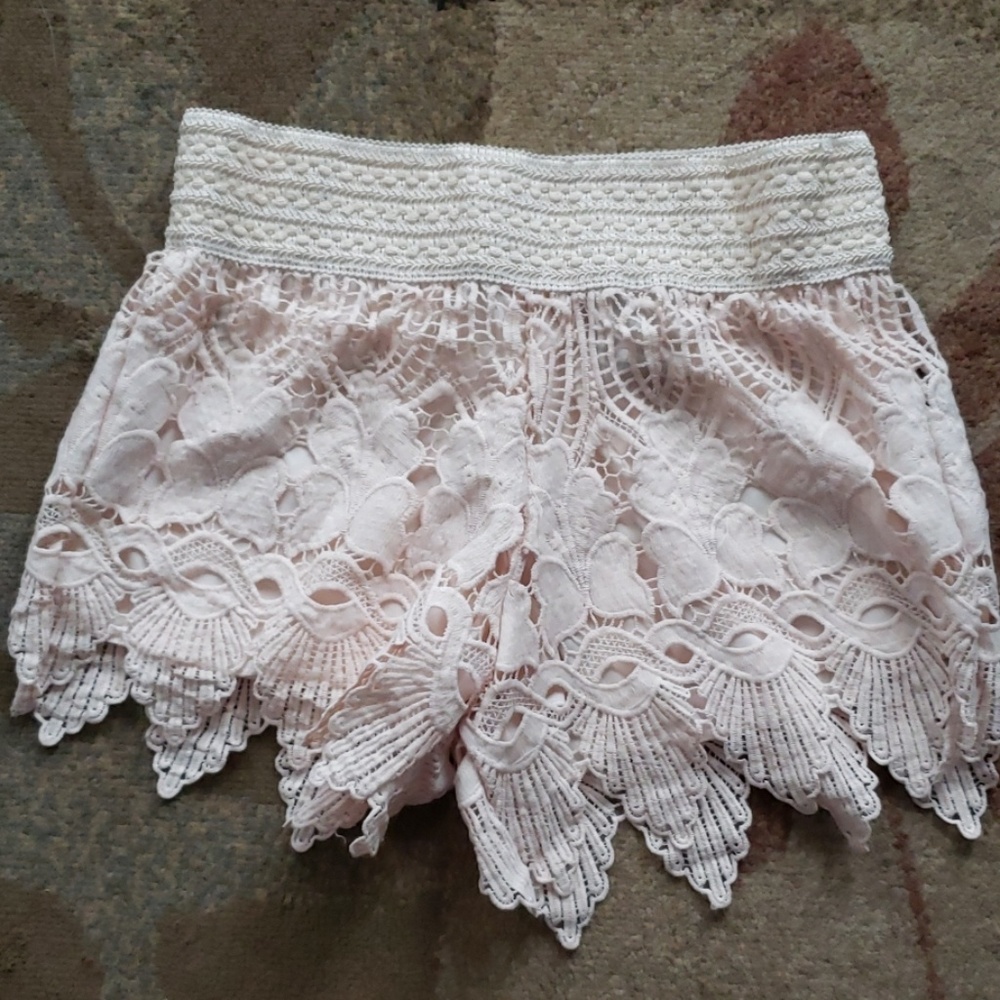 Lace shorts